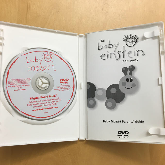 baby einstein(ベイビーアインシュタイン)の海外知育　170分収録　ベイビー・モーツァルト　DVD キッズ/ベビー/マタニティのおもちゃ(知育玩具)の商品写真