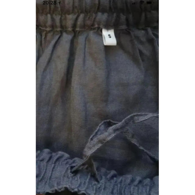 MUJI (無印良品)(ムジルシリョウヒン)の無印リネンスカート　グレー レディースのスカート(ロングスカート)の商品写真
