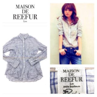 メゾンドリーファー(Maison de Reefur)のリーファーシワ加工シャツ(シャツ/ブラウス(長袖/七分))