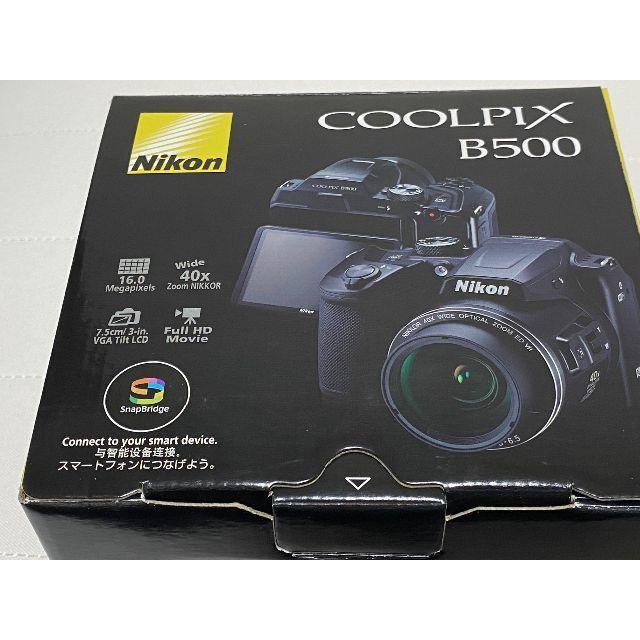 Nikon(ニコン)のNikon COOLPIX B500 ニコン 乾電池駆動 ストラップ付 スマホ/家電/カメラのカメラ(コンパクトデジタルカメラ)の商品写真