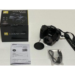 ニコン(Nikon)のNikon COOLPIX B500 ニコン 乾電池駆動 ストラップ付(コンパクトデジタルカメラ)