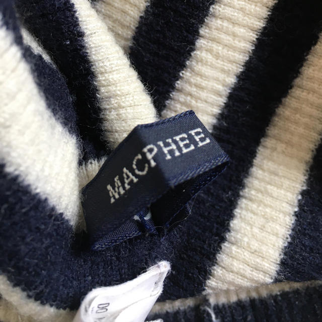 MACPHEE(マカフィー)のボーダー　ニット レディースのトップス(ニット/セーター)の商品写真