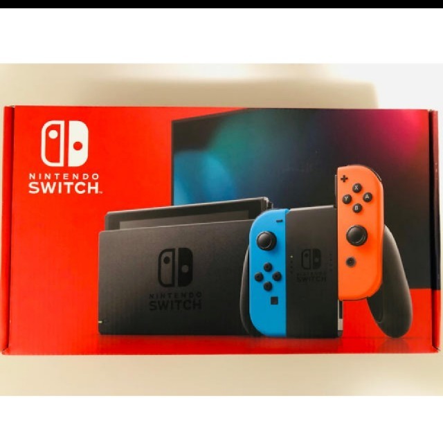 Nintendo Switch(ニンテンドースイッチ)のニンテンドースイッチ　ネオン　新品 エンタメ/ホビーのゲームソフト/ゲーム機本体(家庭用ゲーム機本体)の商品写真