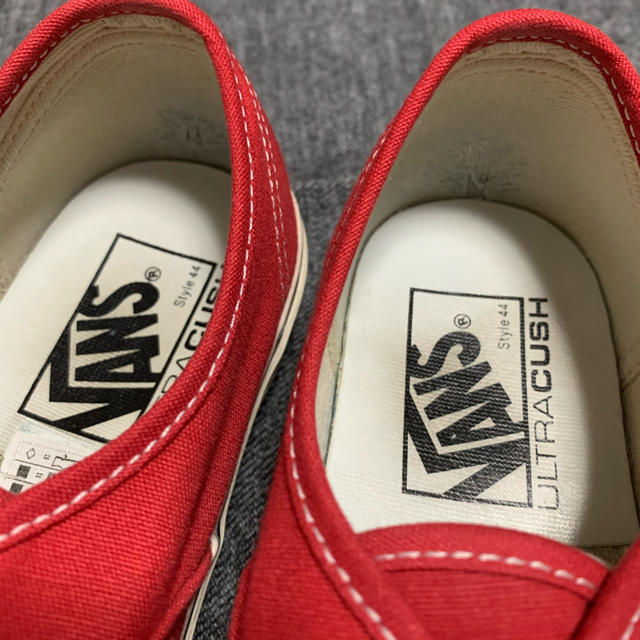 VANS(ヴァンズ)のVANSバンズAuthentic44DXオーセンティック44DX RED レディースの靴/シューズ(スニーカー)の商品写真