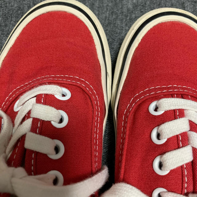 VANS(ヴァンズ)のVANSバンズAuthentic44DXオーセンティック44DX RED レディースの靴/シューズ(スニーカー)の商品写真