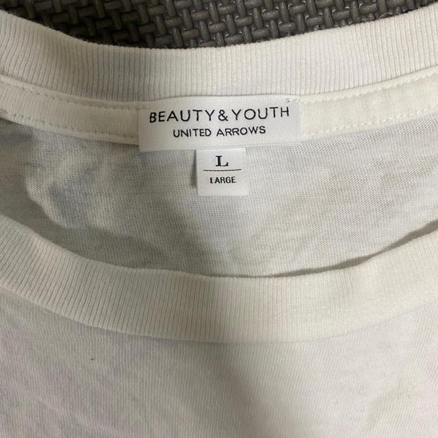 BEAUTY&YOUTH UNITED ARROWS(ビューティアンドユースユナイテッドアローズ)のbeauty & youth ユナイテッドアローズ　メンズ　Tシャツ　L メンズのトップス(Tシャツ/カットソー(半袖/袖なし))の商品写真