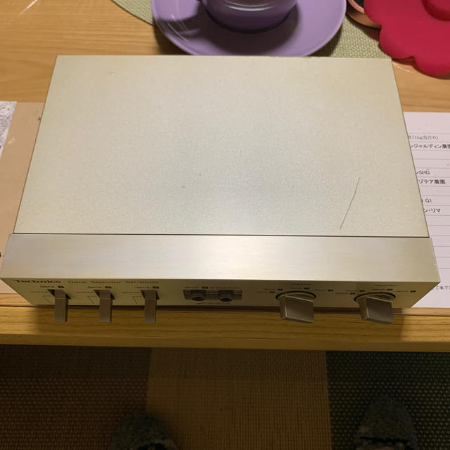 Technics RP-9030 デッキセレクタ
