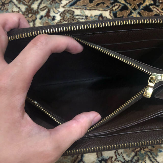 LOUIS VUITTON(ルイヴィトン)のLOUIS VUITTON ダミエ　エベヌ　ジッピーウォレット　長財布 メンズのファッション小物(長財布)の商品写真