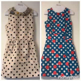 レッドヴァレンティノ(RED VALENTINO)のAちゃん様専用♡2枚セット♡レッドヴァレンティノ♡ワンピース♡ハンガーつき(ひざ丈ワンピース)