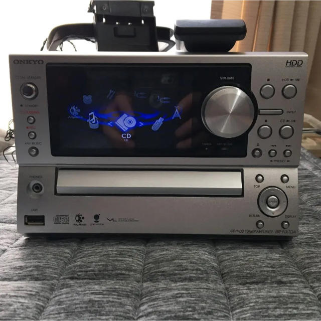 ONKYO(オンキヨー)のBR-NX10A CD/HDD TUNER AMPLIFIER スマホ/家電/カメラのオーディオ機器(アンプ)の商品写真