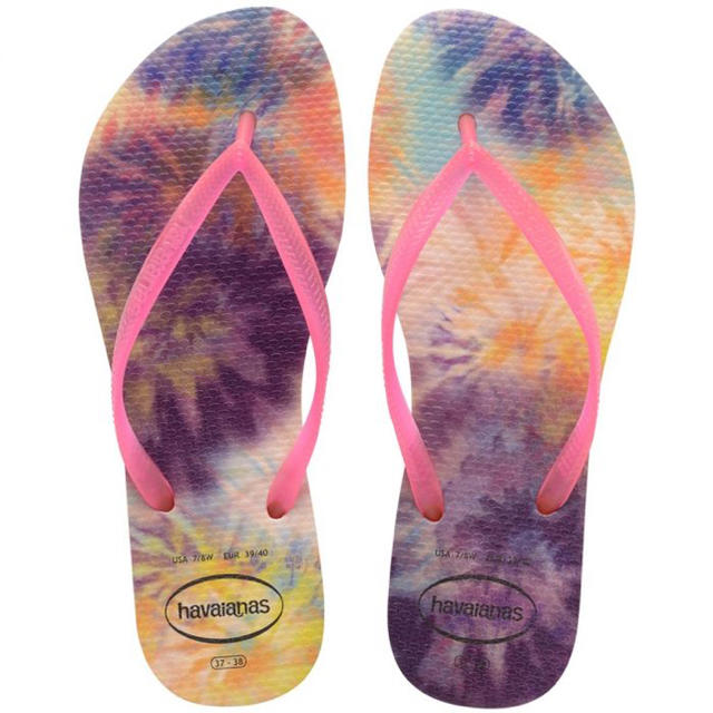 havaianas(ハワイアナス)の新品 ハワイアナス HAVAIANAS TIEDYE ビーチサンダル  サンダル レディースの靴/シューズ(ビーチサンダル)の商品写真