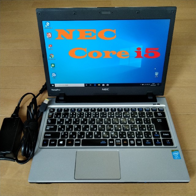 カメラ付PC✨ノートパソコン　core i5✨人気のNEC✨届いてす使える✨美品