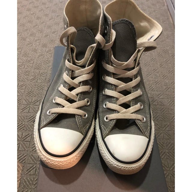 CONVERSE(コンバース)のコンバース ハイカット グレー 23.5cm レディースの靴/シューズ(スニーカー)の商品写真