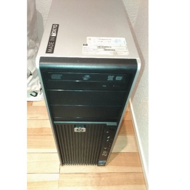 HP Z400 Workstation Win10 64bit Pro　水冷式