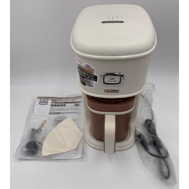 サーモス アイスコーヒーメーカー バニラホワイト ECI-660 新品未使用