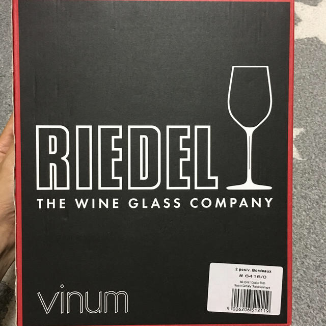 RIEDEL(リーデル)のRIEDEL ワイングラス ペアグラス CABERNET SAUVIGNON インテリア/住まい/日用品のキッチン/食器(グラス/カップ)の商品写真