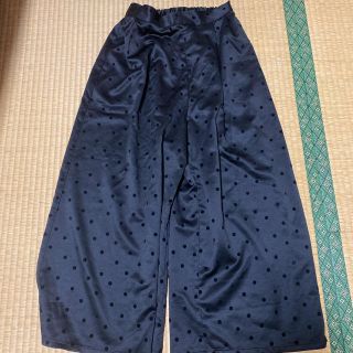 グローバルワーク(GLOBAL WORK)のグローバルワーク　ドットワイドパンツ(カジュアルパンツ)