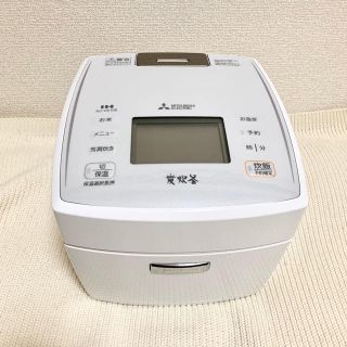 ミツビシ(三菱)の【ryuka様専用】三菱IHジャー炊飯器□炭炊釜五合炊き 美品☆(炊飯器)