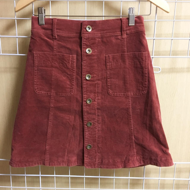 one after another NICE CLAUP(ワンアフターアナザーナイスクラップ)のコーデュロイ スカート レディースのスカート(ミニスカート)の商品写真