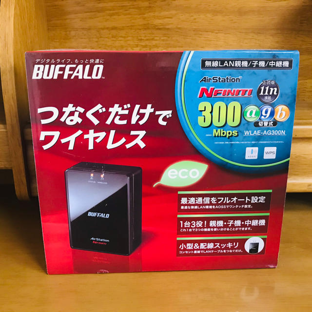 BUFFALO WLAE-AG300N 新品未開封