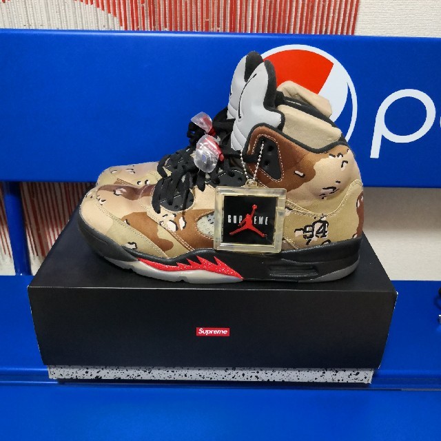 Supreme × Nike jordan5 RET 28.0cm シュプリーム美品サイズ