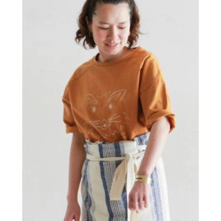 ノンブルアンベール(nombre impair)のCatプリント ワイドTシャツ(Tシャツ(半袖/袖なし))