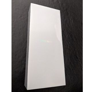 ラクテン(Rakuten)の【新品未開封】Oppo Reno A 128GB ブルー(スマートフォン本体)