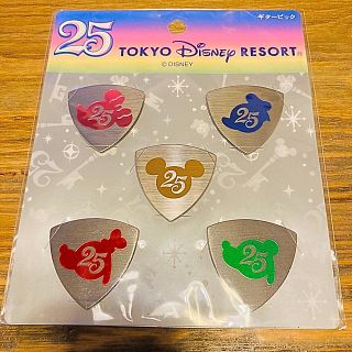 ディズニー(Disney)のディズニー　25周年ギターピック(キャラクターグッズ)