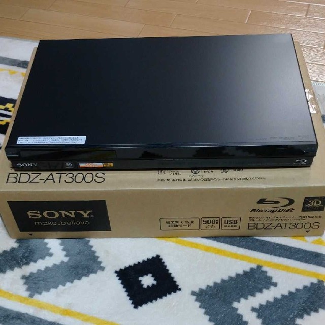 SONY BDレコーダー BDZ-AT300S 500GB