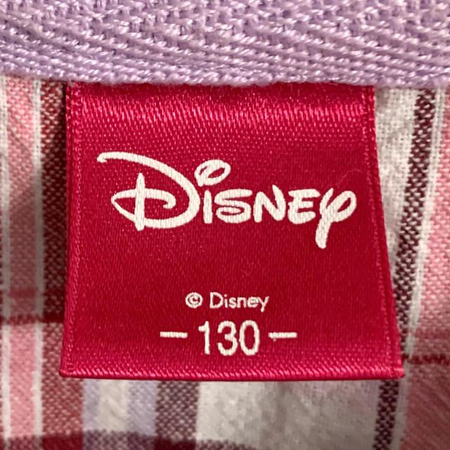Disney(ディズニー)の女の子　ディズニー　半袖パーカー　130サイズ キッズ/ベビー/マタニティのキッズ服女の子用(90cm~)(ジャケット/上着)の商品写真