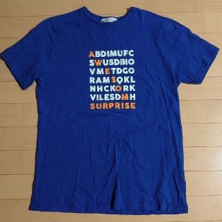 ザラキッズ(ZARA KIDS)のZARAブルーTシャツ(Tシャツ/カットソー)