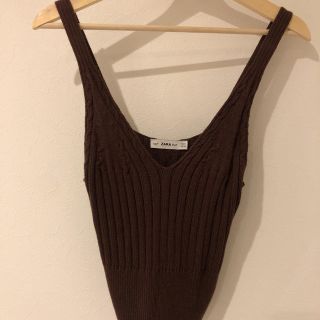 ザラ(ZARA)のZARA ベスト　ビスチェ　ニットベスト　ニットビスチェ(ベスト/ジレ)