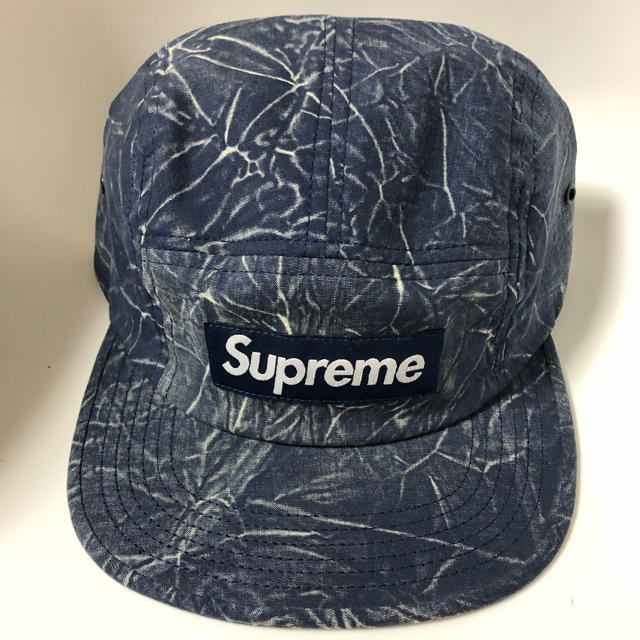 supreme camp cap acid デニム 13ss 美品帽子