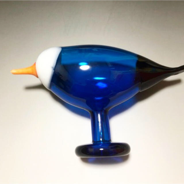 iittala(イッタラ)の ブルーマグピー Blue Magpie オイバ・トイッカ イッタラバード インテリア/住まい/日用品のインテリア小物(置物)の商品写真