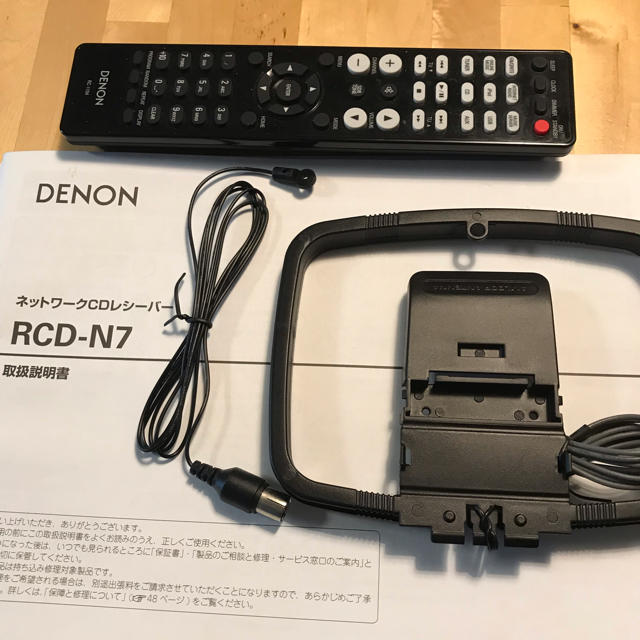 DENON RCD-N7 ネットワークレシーバー 高音質デジタルアンプ760900MHzAM