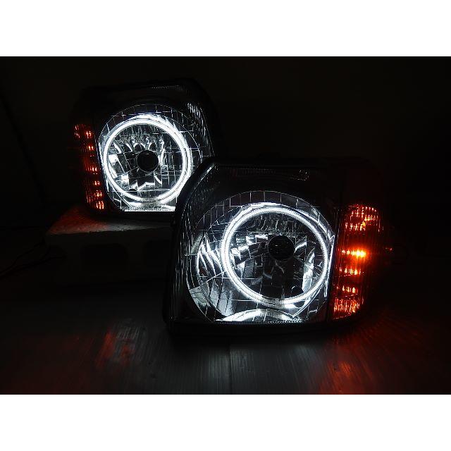 ホンダ - バモス/アクティ CCFLイカリング LED ヘッドライトの ホンダ - バモス/アクティ CCFLイカリング LED ヘッドライトの