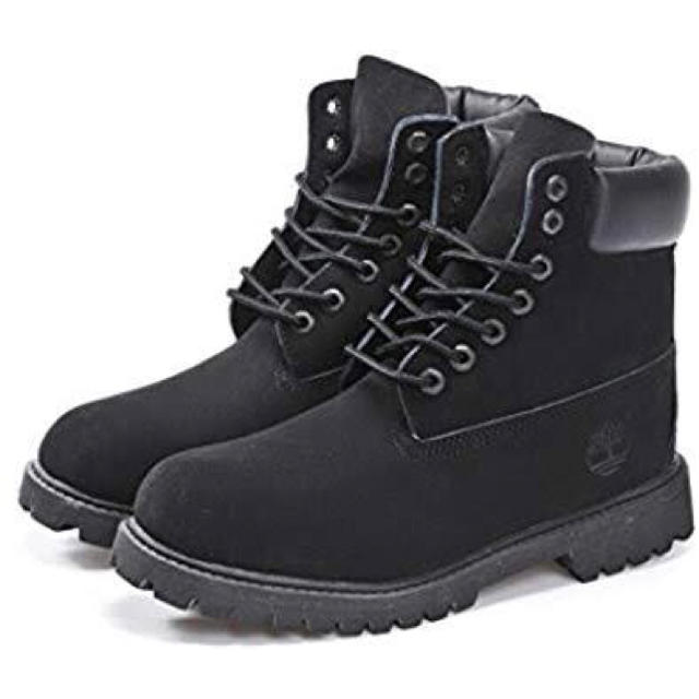 Timberland(ティンバーランド)の【新品・未使用】Timbarland  ユニセックス　ブラックブーツ メンズの靴/シューズ(ブーツ)の商品写真