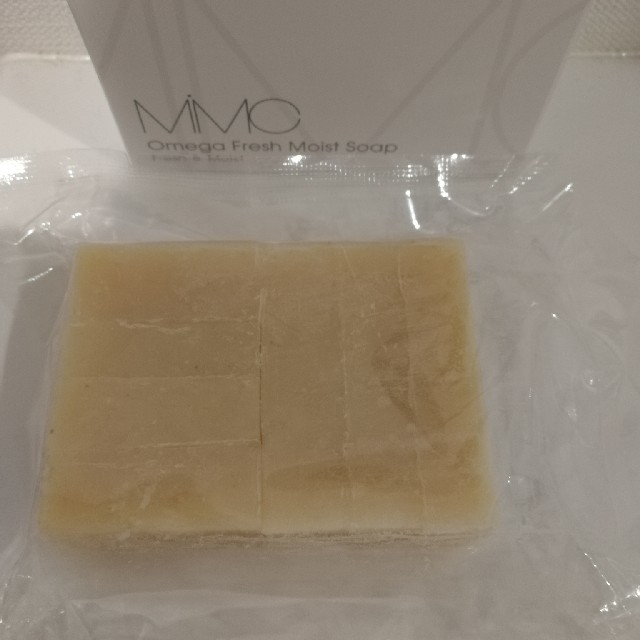MiMC(エムアイエムシー)のMIMC　オメガ フレッシュ モイスト ソープ　ライム＆ベルガモット 100g コスメ/美容のスキンケア/基礎化粧品(洗顔料)の商品写真
