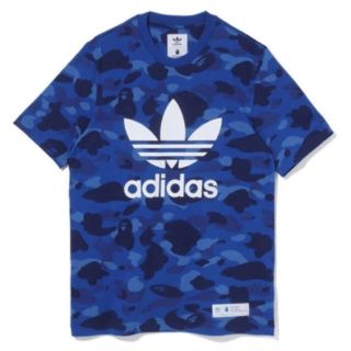 アベイシングエイプ(A BATHING APE)のBAPE ADIDAS CAMO TEE XL エイプ アディダス Tシャツ(Tシャツ/カットソー(半袖/袖なし))