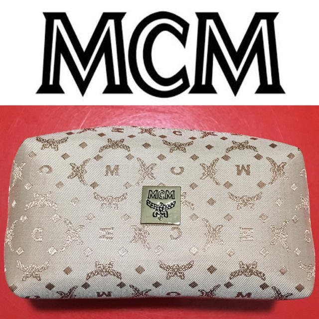 MCM - MCM ポーチ エムシーエム 未使用 小物入れ バッグインバッグ 総