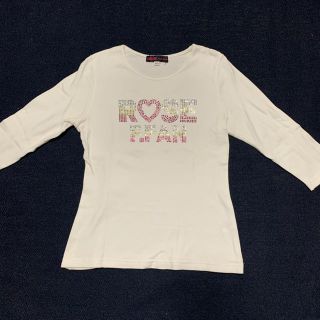 ローズファンファン(ROSE FANFAN)のローズファンファン　七分丈Tシャツ(Tシャツ/カットソー)