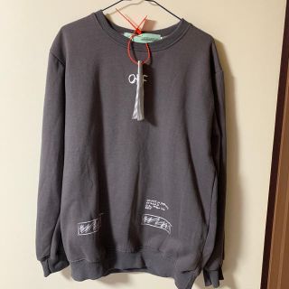 オフホワイト(OFF-WHITE)のoff-white 裏起毛スウェットシャツ　(スウェット)