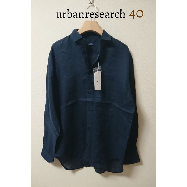 URBAN RESEARCH(アーバンリサーチ)の今季新品 メンズ アーバンリサーチ リネンシャツ トップス 長袖 メンズのトップス(シャツ)の商品写真