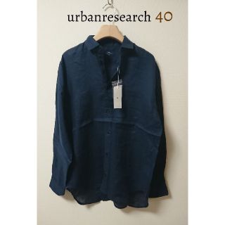 アーバンリサーチ(URBAN RESEARCH)の今季新品 メンズ アーバンリサーチ リネンシャツ トップス 長袖(シャツ)