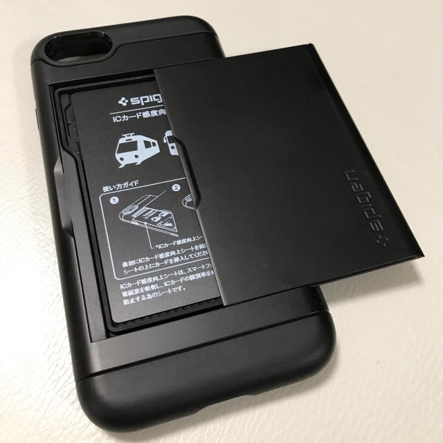 Spigen(シュピゲン)のSPIGEN  iPhone8 ケース カバー カード入れ スマホ/家電/カメラのスマホアクセサリー(iPhoneケース)の商品写真