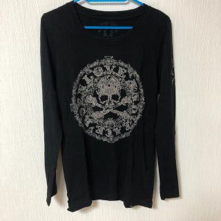 ロエン(Roen)の Roen ロエン　ロンT サイズ44 ブラック(Tシャツ/カットソー(七分/長袖))