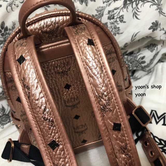 【ラクマ限定値下げ】MCM シャンパンゴールド リュック