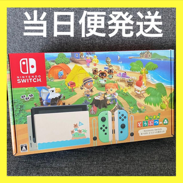 Nintendo Switch 本体 あつまれどうぶつの森 セット 同梱版