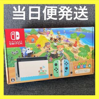 ニンテンドースイッチ(Nintendo Switch)のNintendo Switch あつまれ どうぶつの森セット 同梱版(家庭用ゲーム機本体)