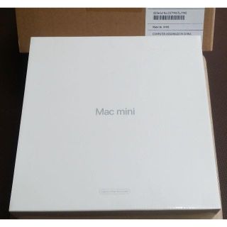 Mac mini 2018 最新 i7-3.2GHz/16GB/512GB 美品